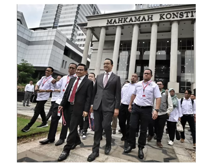 Anies Baswedan-Muhaimin (AMIN) dan tim menggugat sengketa Pilpres 2024 ke MK. (Foto: Tangkap layar Instagram @aniesbaswedan)