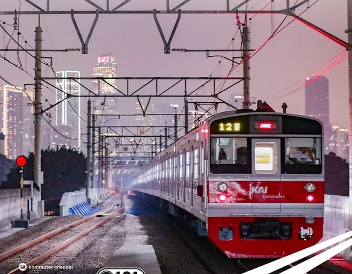 KRL Commuter Line.  (Foto: Instagram @commuterline)