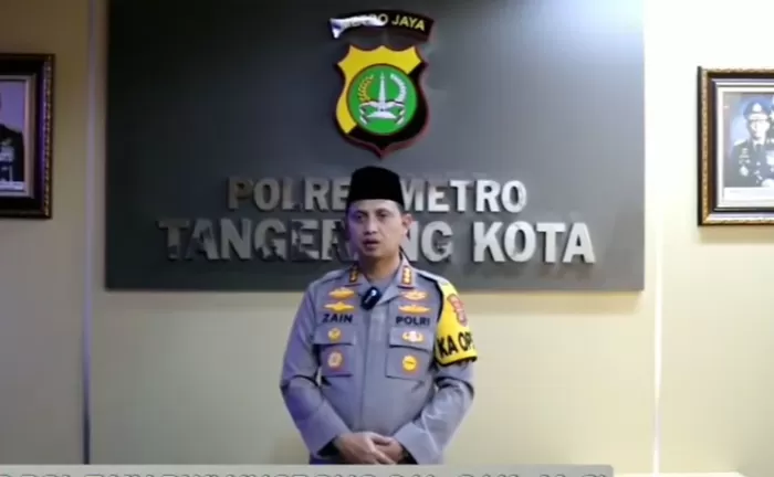 Kapolres Metro Tangerang Kota, Kombes Pol Zain Dwi Nugroho. (Foto: Instagram @polresmetrotangerangkota)