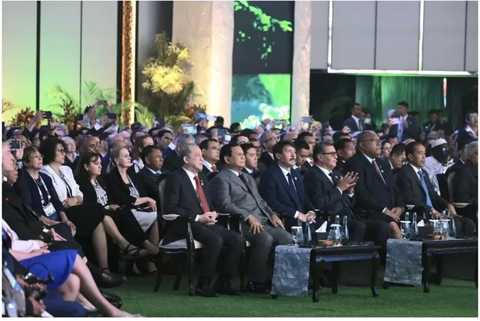 Prabowo Subianto dalam acara 10th World Water Forum (WWF) 2024 di Nusa Dua Bali. (Foto: Istimewa)