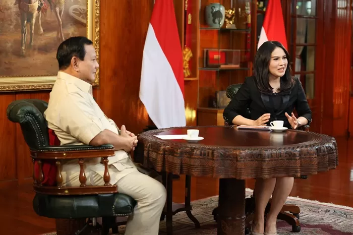 Prabowo Subianto dalam wawancara eksklusif dengan tvOne bertajuk 'Prabowo Subianto Bicara untuk Indonesia.' (Foto: Istimewa)