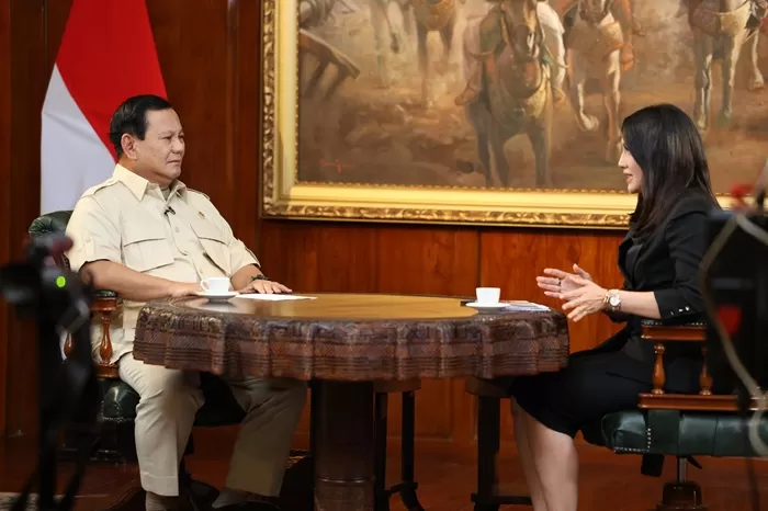 Prabowo Subianto dalam wawancara ekslusif oleh tvOne bertajuk &ldquo;Prabowo Subianto Bicara Untuk Indonesia.&rdquo; (Foto: Istimewa)