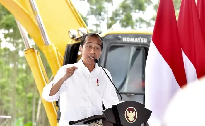 Presiden Jokowi di kawasan IKN. (Foto: Instagram @jokowi)