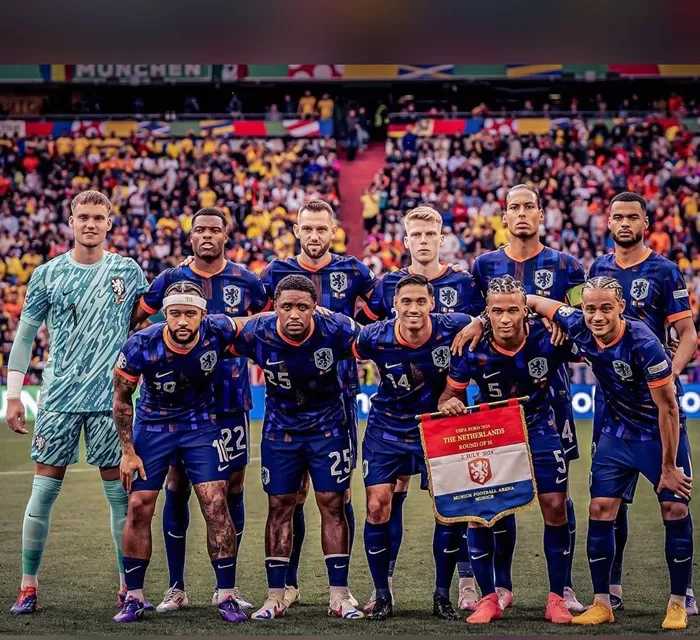 Timnas Belanda di EURO 2024. (Foto: Instagram @xavisimons)