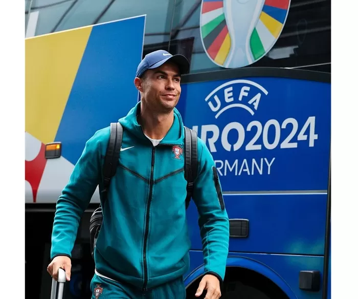 Cristiano Ronaldo saat EURO 2024. (Foto: Instagram @cristiano)