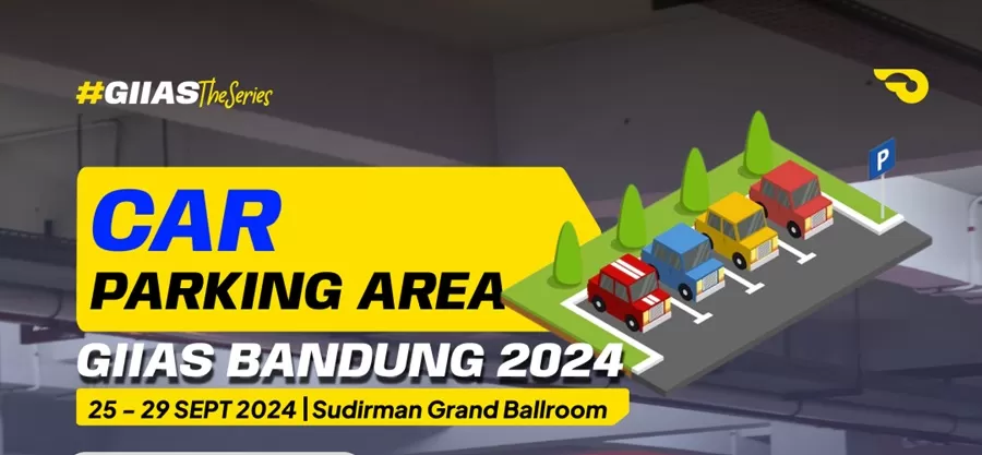 Ilustrasi area parkir GIIAS Bandung 2024. (Foto: GIIAS)