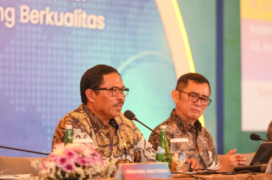 Pj Gubernur Jateng Nana Sudjana, pastikan stok pangan aman selama Pilkada hingga Nataru. (Foto: Humas Pemprov)