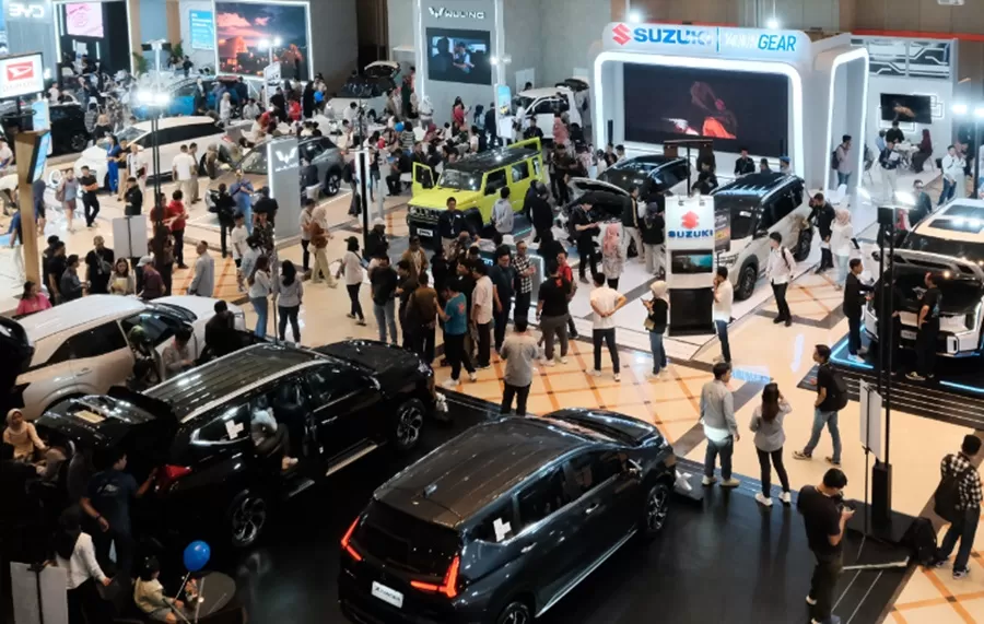 Suasana pameran otomotif GIIAS Bandung 2024. (Foto: Dok. GIIAS)