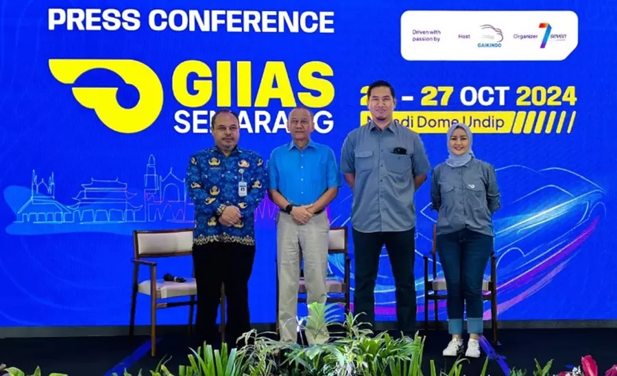 Jumpa pers persiapan GIIAS Semarang 2024, Selasa (1/10/2024). (Foto: Dok. GIIAS)