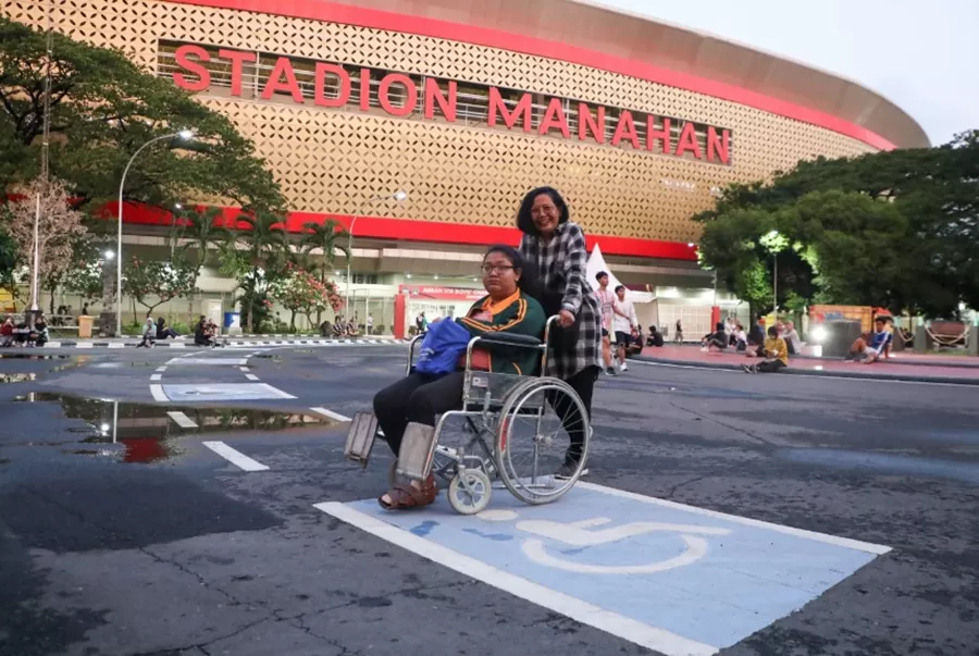 Stadion Manahan Solo, menjadi tempat acara oembukaan Peparnas 2024. (Humas Pemprov)