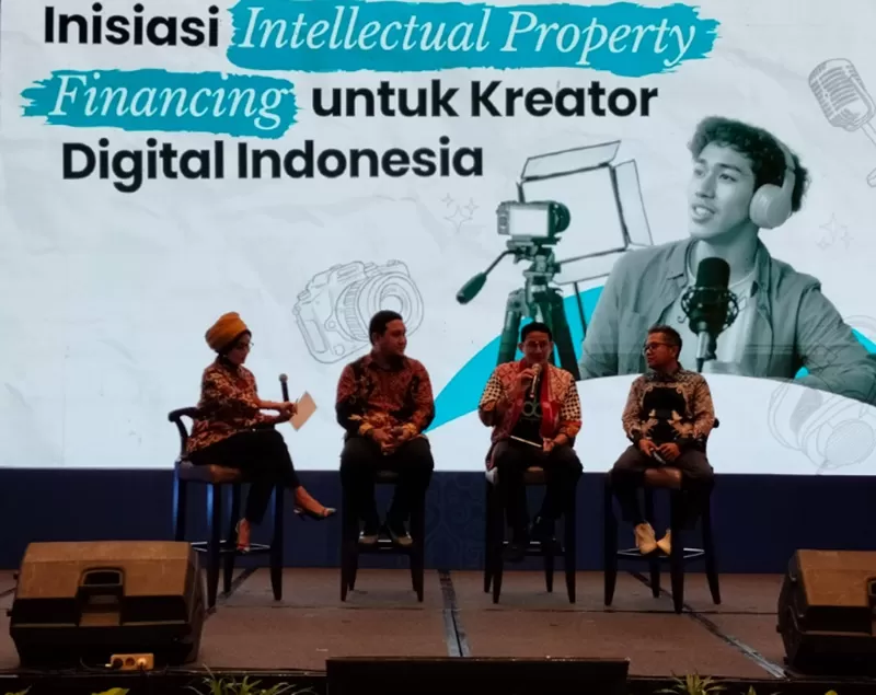 Menparekraf Sandiaga Salahuddin Uno, dalam acara Baparekraf Developer Day (BDD) 2024 di Kota Yogyakarta, Minggu (6/10/2024).  (Foto: Dok. Kemenparekraf)