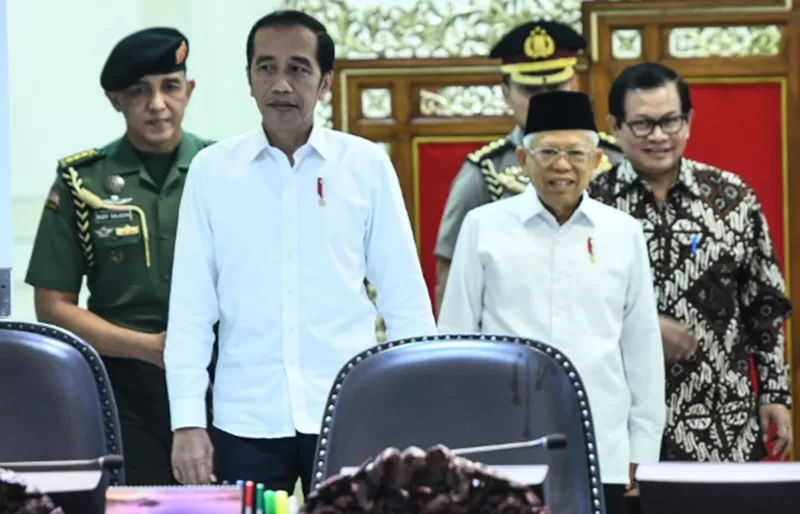 Potret Presiden Jokowi dan Wapres KH Ma'ruf Amin. (Foto: Dok. Setkab)