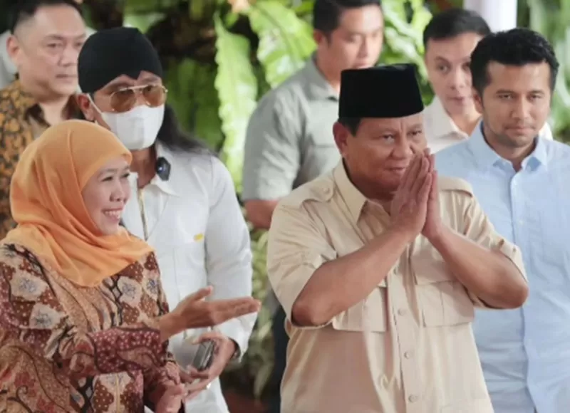 Potret Prabowo Subianto bersama Khofifah Indar Parawansa. (Foto: Instagram.com/@khofifah.ip)