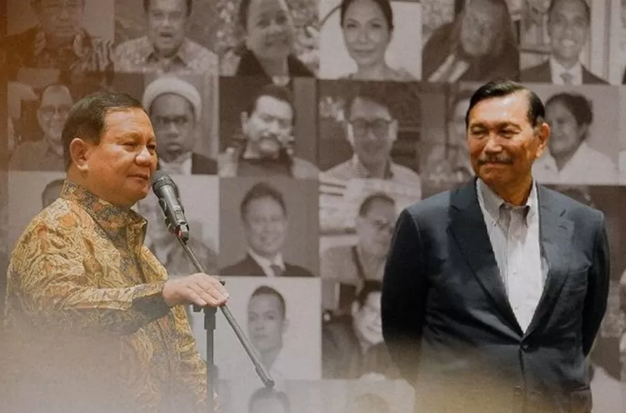 Potret Presiden RI Prabowo Subianto (kiri) dan Mantan Menkopolhukam RI Luhut Binsar Pandjaitan (kanan).  (Foto: Instagram.com/@luhut.pandjaitan)