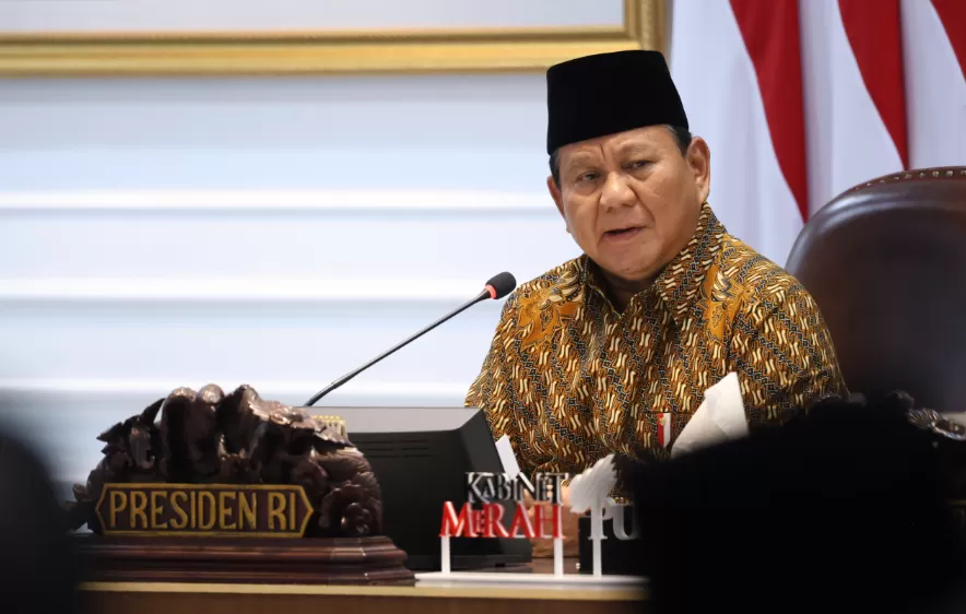 Potret Presiden Prabowo Subianto. (Foto: Tim Prabowo)