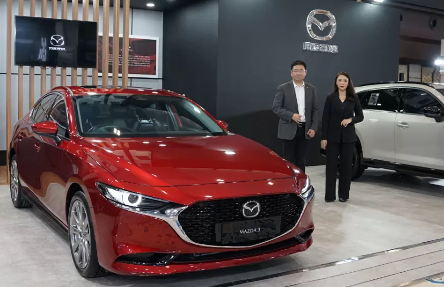 Mazda memamerkan tiga model andalan di GIIAS Semarang 2024. (Foto: Dok. Mazda)