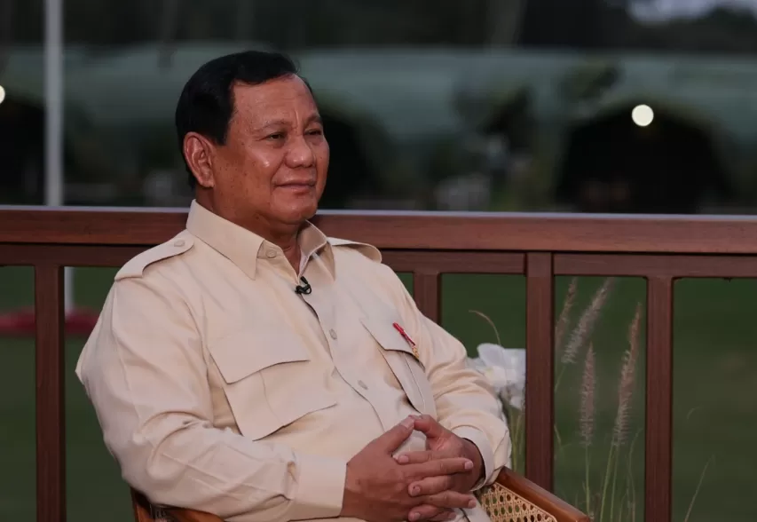 Potret Presiden RI Prabowo Subianto. (Foto: Tangkapan layar YouTube Liputan6)