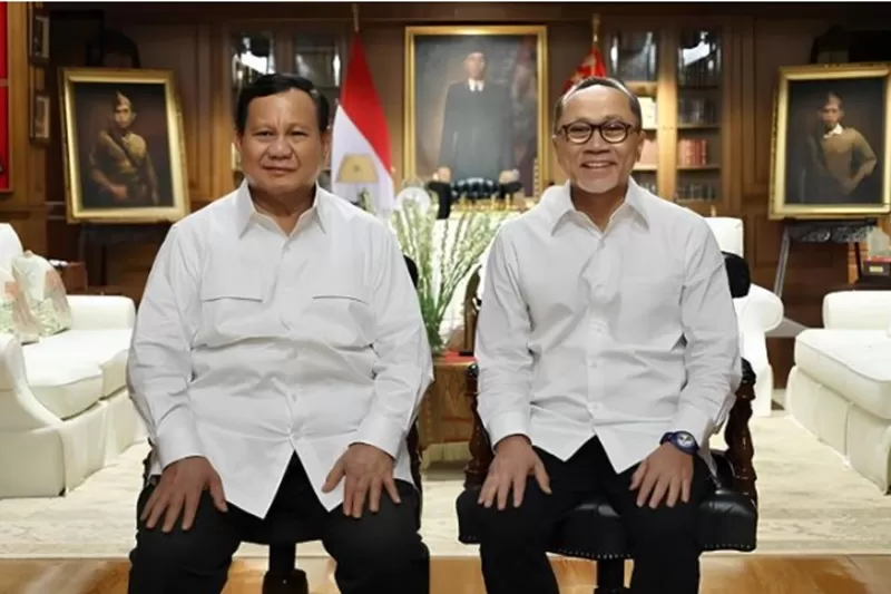 Potret Presiden RI Prabowo Subianto dan Menko Pangan RI Zulkifli Hasan. (Foto: Instagram.com/@zul.hasan)