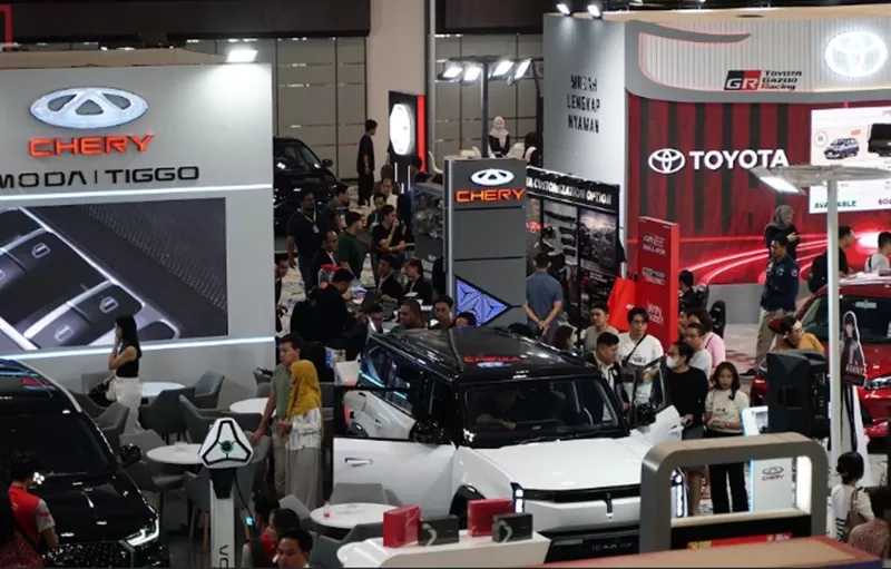 Suasana pameran otomotif GIIAS Semarang 2024 pada 23-27 Oktober 2024. (Foto: Dok. GIIAS 2024)