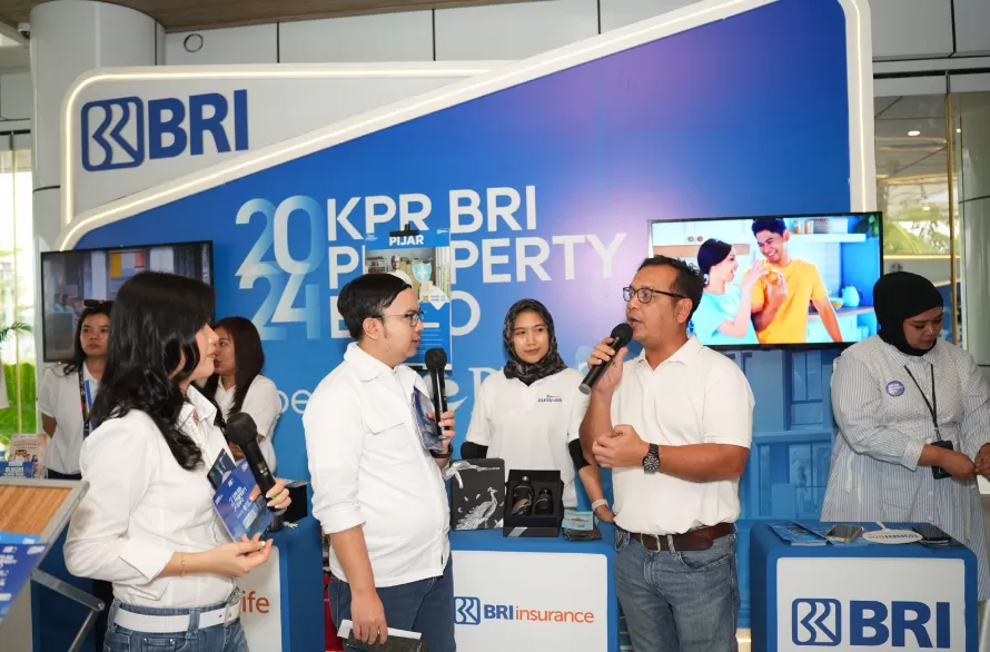 Potret momen acara KPR BRI Property Expo 2024 . (Foto: Dok. BRI)