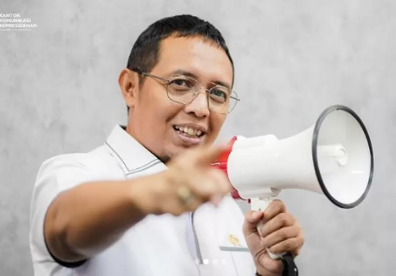 Potret Kepala Komunikasi Kepresidenan RI Hasan Nasbi.    (Foto: Instagram.com/@pco.ri)