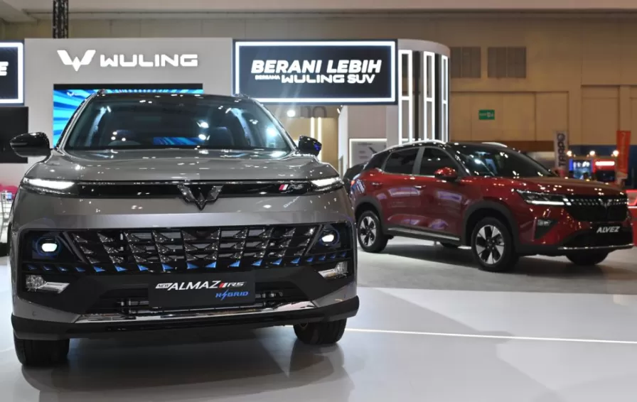 Potret New Almaz RS Hybrid di MUF GJAW 2024. (Foto: Dok. Wuling)