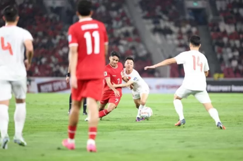 Potret Pertandingan Timnas Indonesia vs Vietnam di Kualifikasi Round 2 Piala Dunia 2026 di Stadion Gelora Bung Karno, Jakarta.  ((Dok. PSSI))