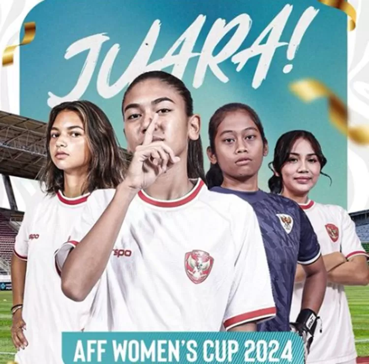 Timnas Putri Indonesia juara Piala AFF Wanita 2024. (Foto: Instagram.com/@erickthohir)