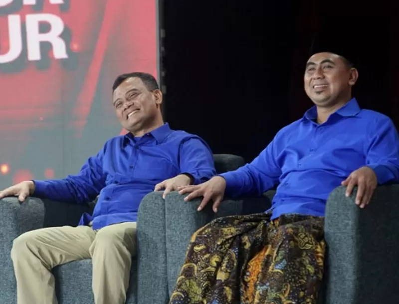 Ppotret pasangan calon Gubernur dan Wagub Jareng, Ahmad Luthfi-Taj yasin Maimoen atau Gus Yasin. (Foto: Instagram.com/@ahmadluthfi_resmi)