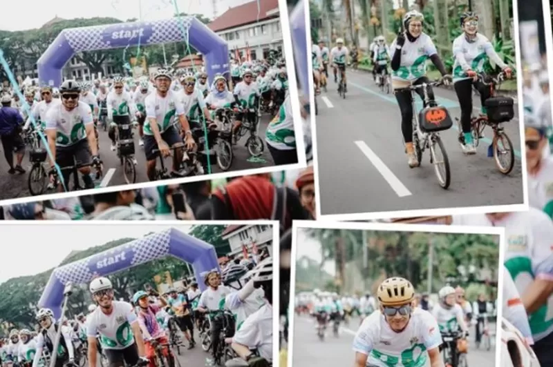 Potret Para Peserta Jamselinas XIII 2024 di Kota Malang.  ((Instagram.com/@jamselinas13malang))