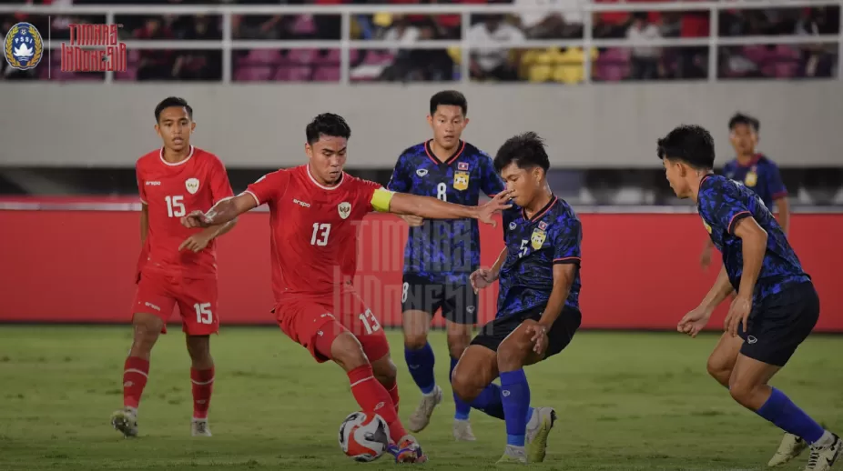 Potret Pertandingan Timnas Indonesia vs Laos pada turnamen Piala AFF 2024,  di Stadion Manahan Solo, Jateng, Kamis (12/12/2024) malam. (Foto: kitagaruda.id/Timnas Indonesia)