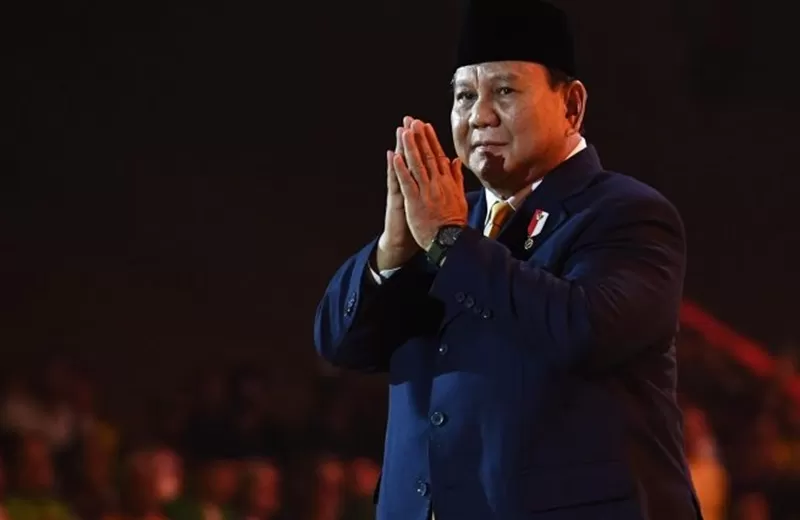 Presiden Prabowo Subianto pada perayaan HUT ke-60 Partai Golkar di SICC,  Bogor, Jawa Barat, Kamis (12/12/2024). (Foto: BPMI Setpres)