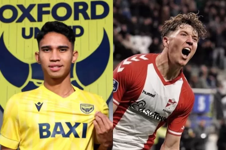 Kabar terbaru tentang calon pemain naturalisasi Timnas Indonesia, Ole Romeny yang menarik minat klub yang dibela gelandang Marselino Ferdinan, Oxford United.  ((Instagram.com/@marselinoferdinan10 - @oleromeny))