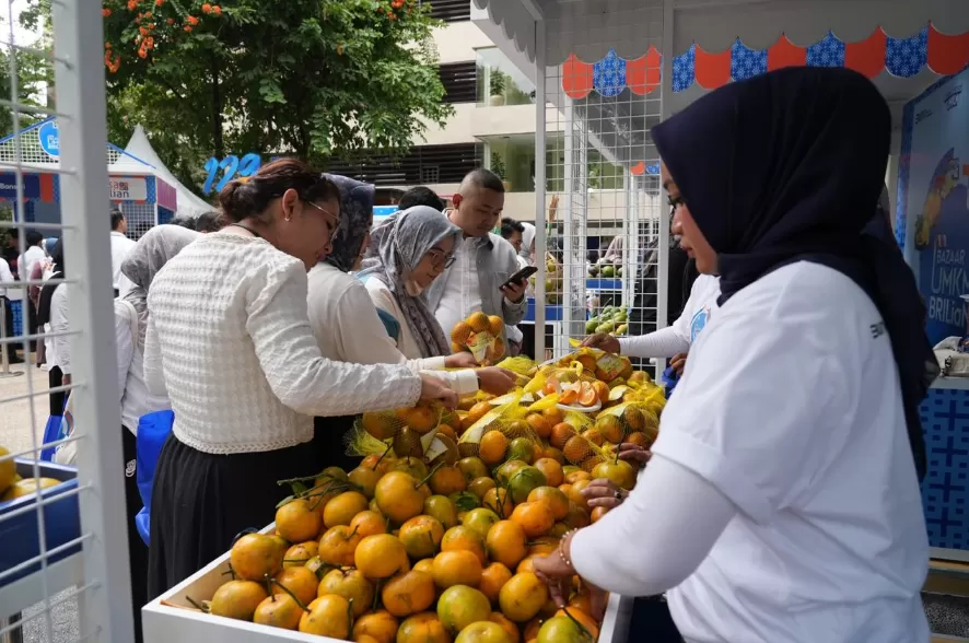 Klaster Jeruk Gerga Curup Bengkulu, hadir pada Bazzar UMKM BRI di Kantor Pusat BRI pada 16 Desember 2024 lalu  (Foto: Dok. BRI)