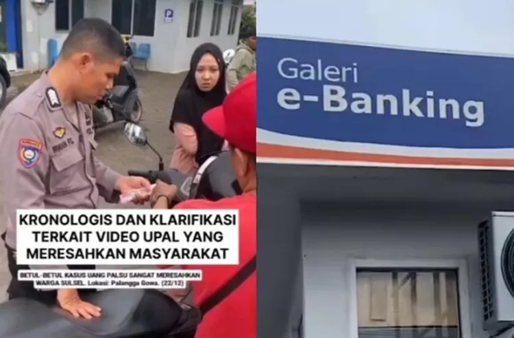 Potret kasus warga Sulsel yang bagikan video dugaan uang palsu hingga minta maaf ke publik.  ((Dok. Media Sosial))