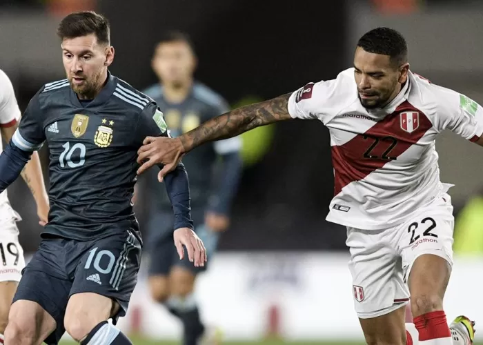 Kualifikasi Piala Dunia CONMEBOL Peru dan Argentina Rabu, 18 Oktober 09:00  WIB di Estadio Nacional de Lima - Mirror Pontianak