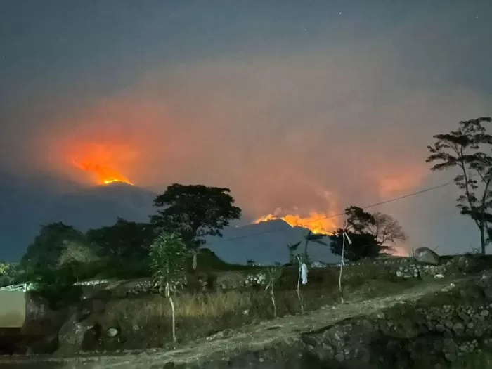 Setelah Bromo, Semeru, Dan Arjuno, Kini Gunung Lawu Mengalami Kebakaran ...