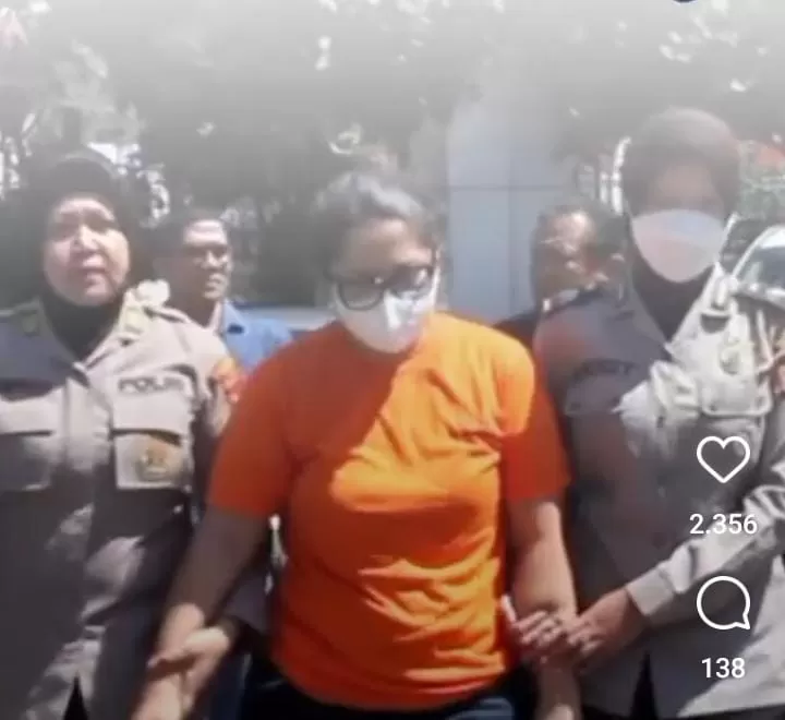 Pelaku penggelapan uang study tour siswa SMAN 21 Bandung ditangkap (Instagram @infobandungkota)
