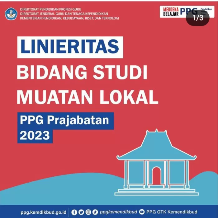 program PPG Prajabatan 2023 telah dibuka (instagram @ppgkemendikbud)