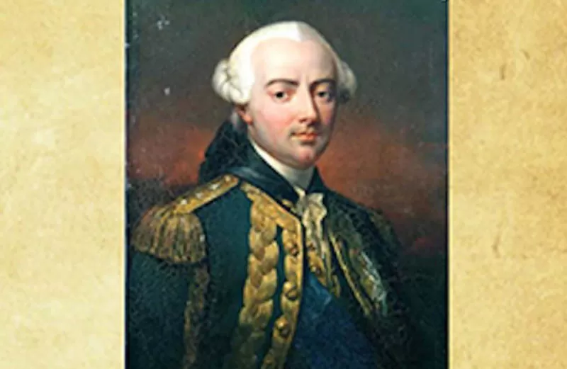 Jenderal Jean Baptiste Charles Henri Hector, Comte d'Estaing, pemimpin penaklukan Prancis ke Bengkulu pada 1760. (kebudayaan.kemdikbud.go.id)