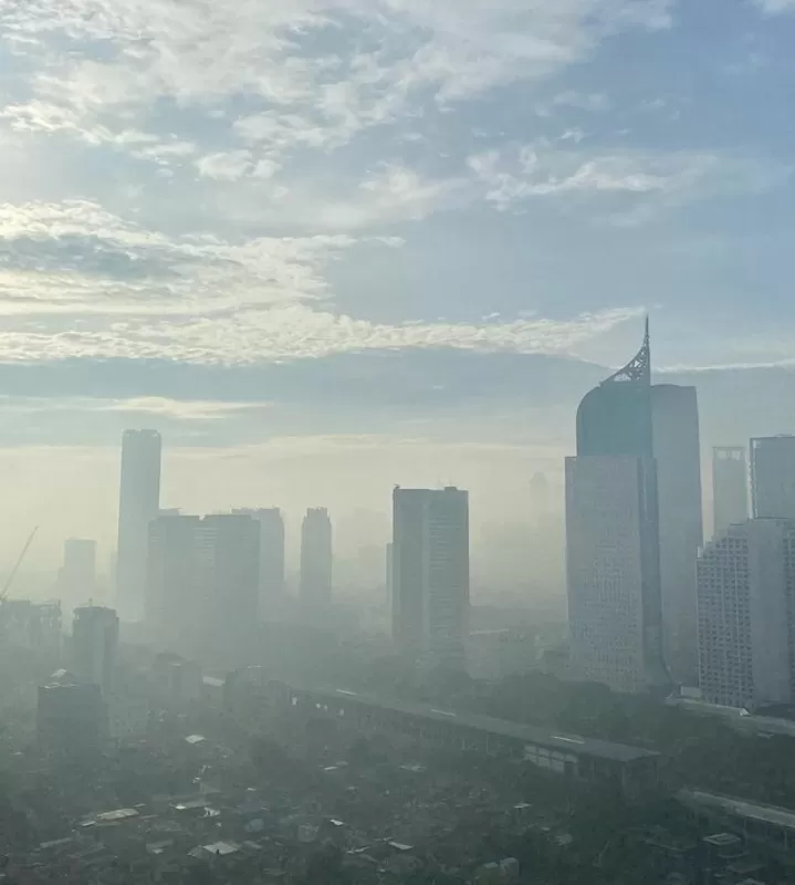 Ilustrasi kualitas udara (Instagram @biarudarabicara)