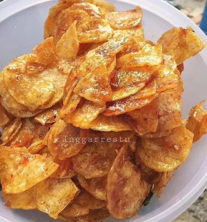 Resep Keripik Kentang Pedas Manis Yang Enak Renyah Dan Tahan Lama