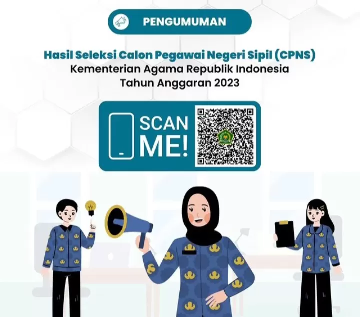 Selamat! Kemenag Umumkan Hasil Seleksi CPNS Formasi 2023, Ternyata ...