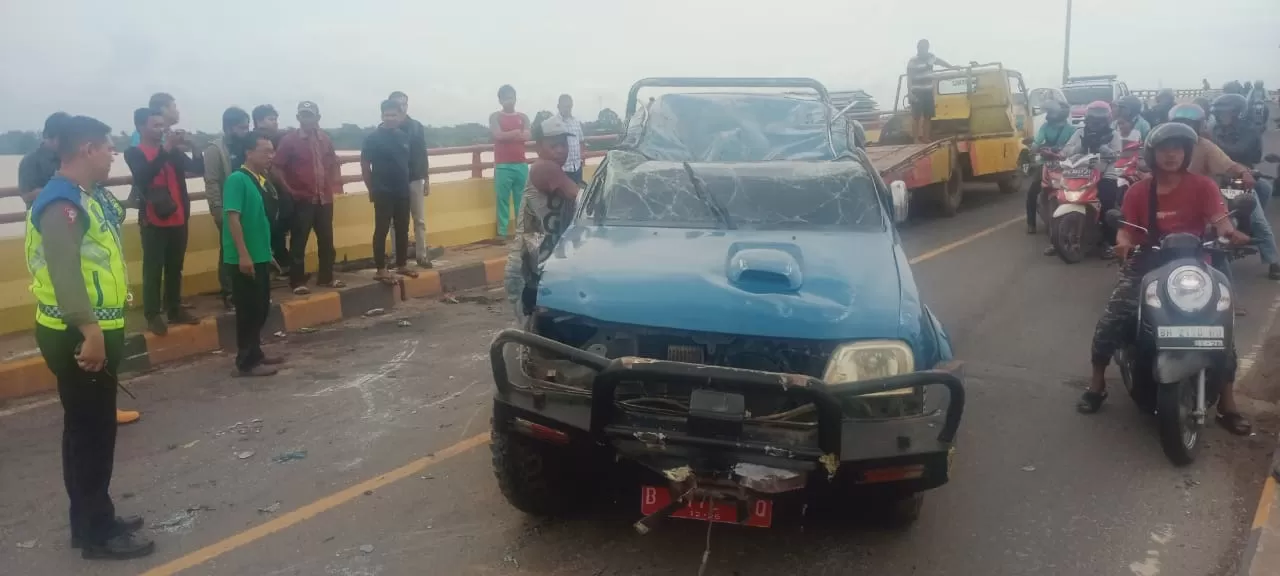 Begini Kronologis Mobil Rescue Dinsos Provinsi Jambi Bawa Sembako Untuk ...