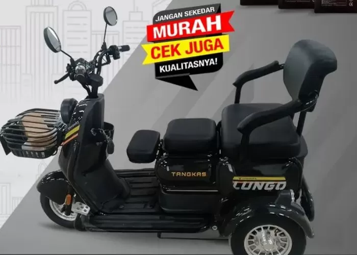 Motor Listrik Terbaru Lokal Dari Tangkas Dibanderol Murah Aman Dipakai Lansia Metro Jambi