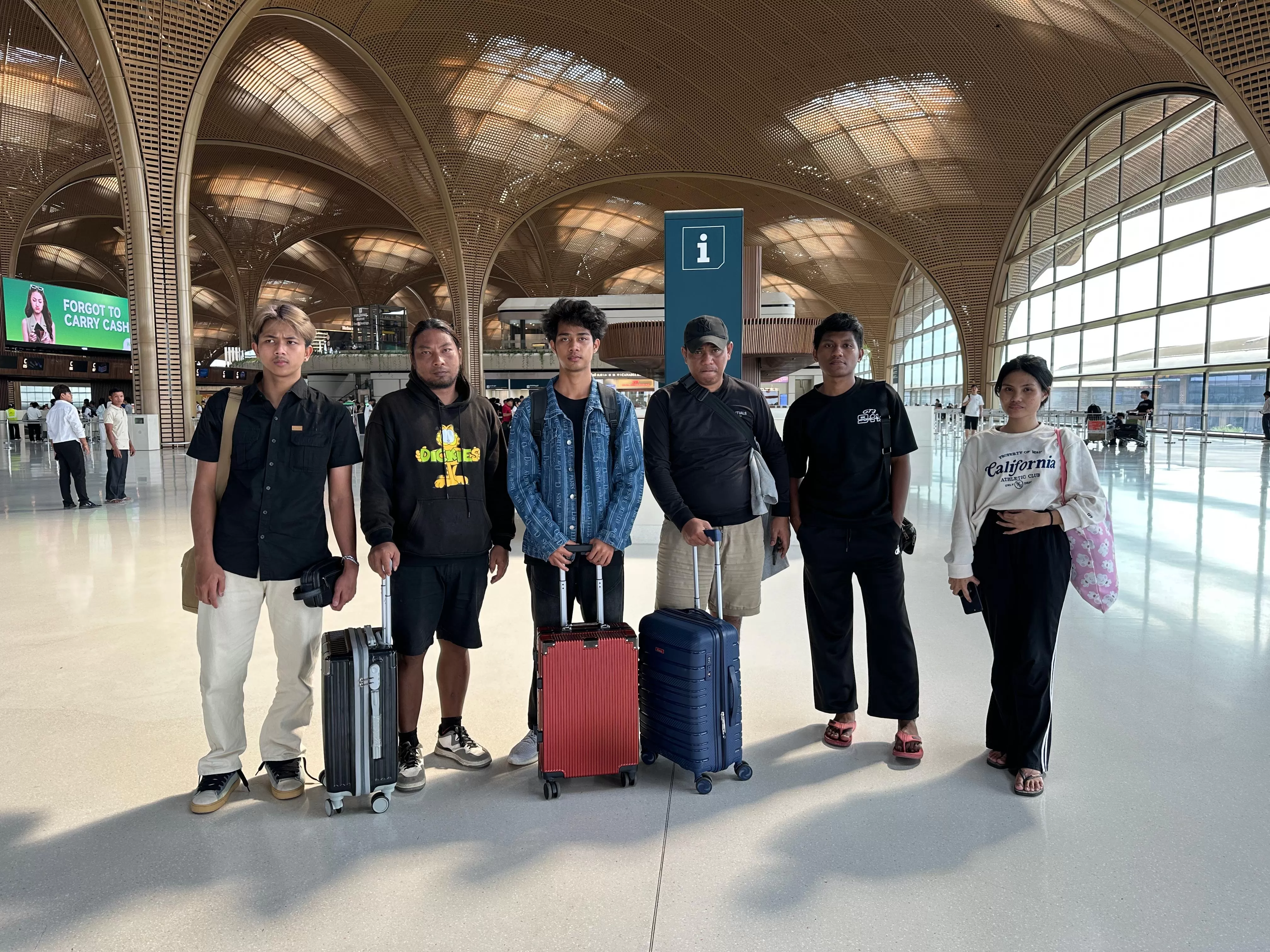 Tiga warga Jambi yabg menjadi korban penipuan di Kamboja dipulangkan, namun satu orang menghilang saat tiba di Jakarta (Dokumentasi/Diskominfo Jambi)