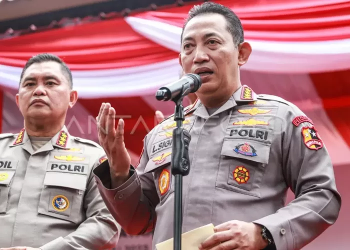Kapolri Jenderal Listyo Sigit Prabowo. (AF/Asprilla Dwi Adha/rwa)