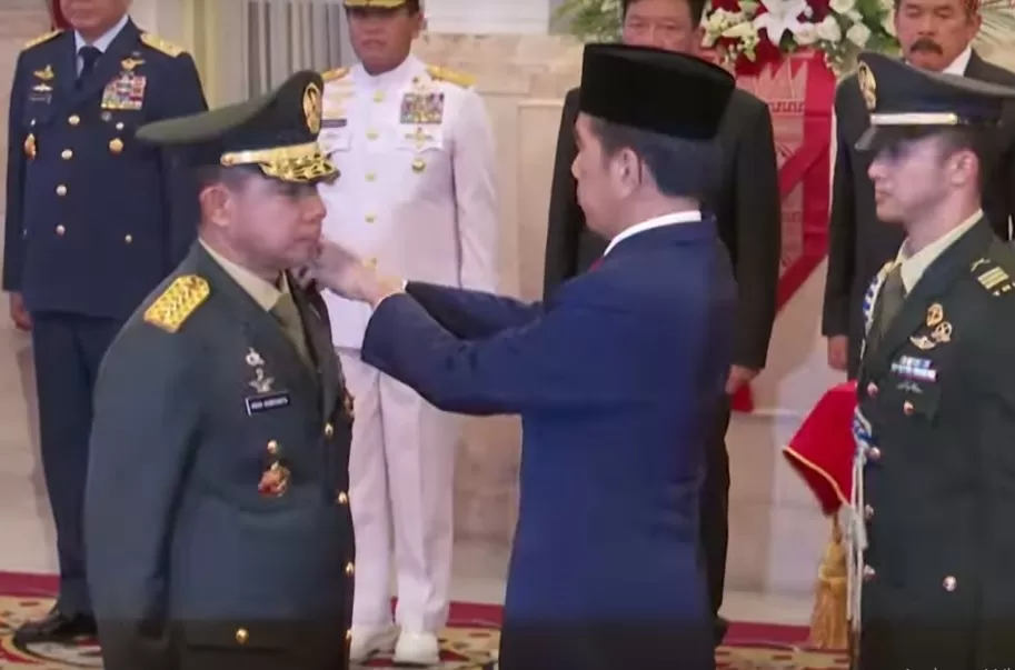 Jokowi Lantik Jenderal Agus Subiyanto Jadi Panglima TNI - Akurat