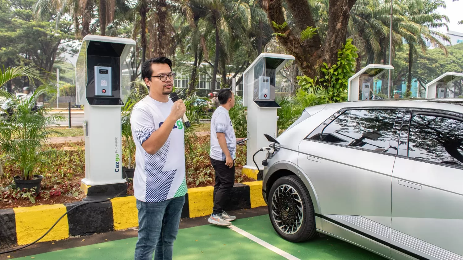 PT Smart Energy Systems (SES) secara resmi meluncurkan produk stasiun pengisian kendaraan listrik (EV Charger Operator) di Indonesia dengan merek Cazgo