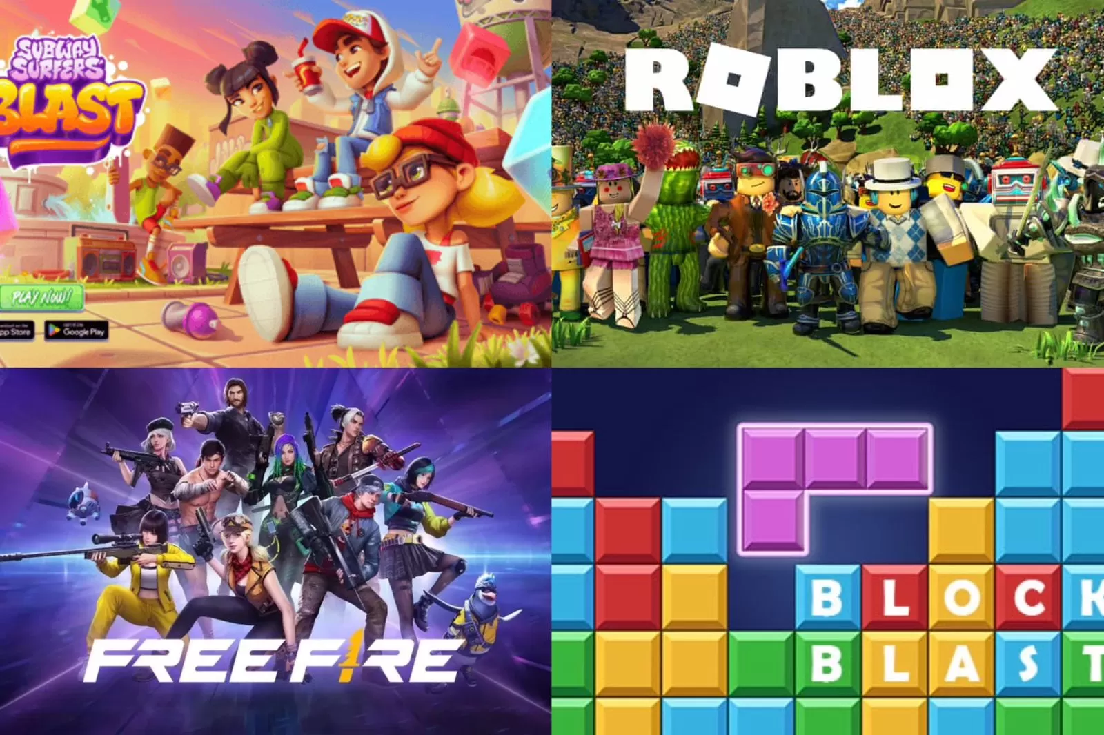 Daftar 10 Game Seluler Terpopuler Tahun 2023, Roblox Duduki Peringkat  Pertama - Akurat